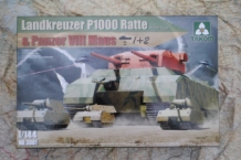 images/productimages/small/Landkreuzer P1000 Ratte Proto en Type & Panzer VIII Maus TAKOM 3001 1;144 doos.jpg